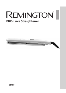 Manual de uso Remington S9100 PRO-Luxe Plancha de pelo