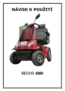 Manuál Selvo 4800 Invalidní skútr