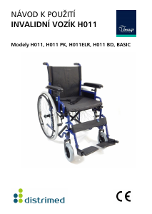 Manuál Timago H011 BD Invalidní vozík