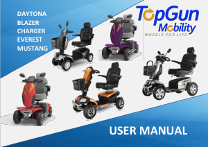 Handleiding Top Gun Charger Scootmobiel