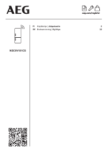 Bruksanvisning AEG NSC9V181CS Kyl-frys