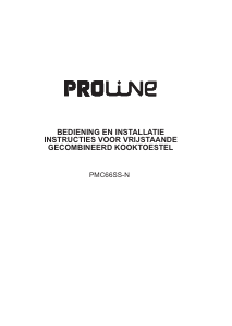 Bruksanvisning Proline PMC 66SS-N Spis