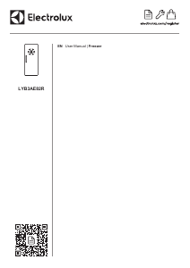 Manual Electrolux LYB3AE82R Freezer