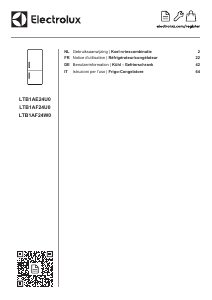 Mode d’emploi Electrolux LTB1AE24U0 Réfrigérateur combiné