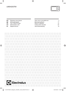 Bedienungsanleitung Electrolux LMS4253TMK Mikrowelle