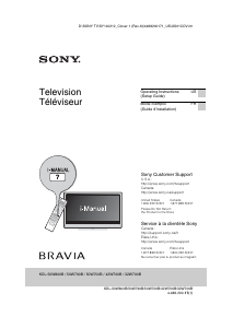 Handleiding Sony Bravia KDL-50W700B LCD televisie