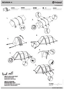 Manual Outwell Nevada 4 Tent