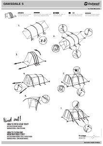 Manual Outwell Oaksdale 5 Tent