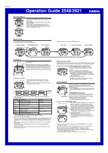 Handleiding Casio G-Shock G-2900F-1VEF Horloge