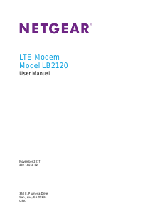 Handleiding Netgear LB2120 Modem