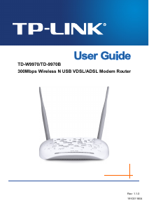 Handleiding TP-Link TD-W9970B Router