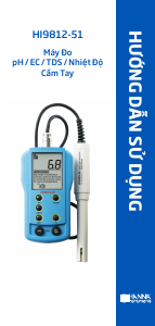 Hướng dẫn sử dụng Hanna HI9812-51 Máy đo độ ẩm