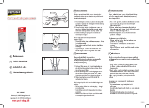 Bruksanvisning Pest-Stop 2407-PSSMOLE Mullvadsfälla