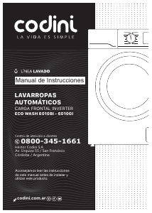 Manual de uso Codini Eco Wash 6010GI Lavadora