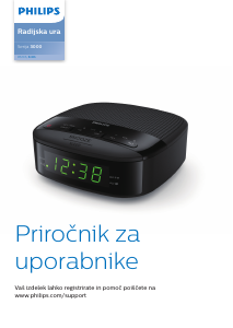 Priročnik Philips TAR3305 Radijska budilka