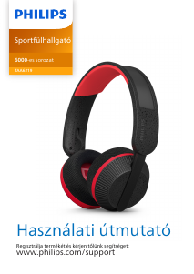 Használati útmutató Philips TAA6219BK Fejhallgató