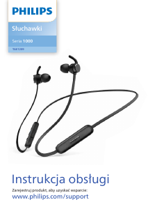 Instrukcja Philips TAE1209BK Słuchawki