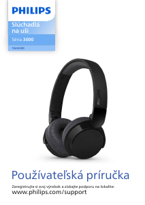 Návod Philips TAH3209BG Slúchadlá