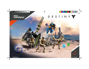 Handleiding Mega Construx set DYF23 Destiny Hive horde attack