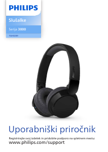 Priročnik Philips TAH3209BK Slušalka