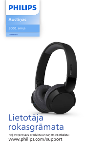 Rokasgrāmata Philips TAH3209WT Galvas tālrunis