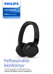 Használati útmutató Philips TAH4209BL Fejhallgató