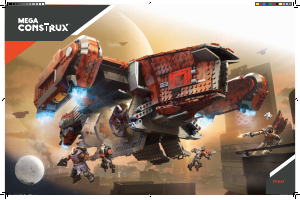 Handleiding Mega Construx set FFB61 Destiny Cabal harvester dropship