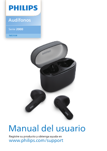 Manual de uso Philips TAT2139WT Auriculares