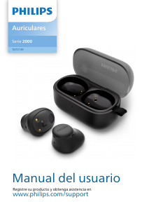 Manual de uso Philips TAT2149BK Auriculares
