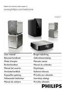 Manual Philips CSS9211 Home Theater System