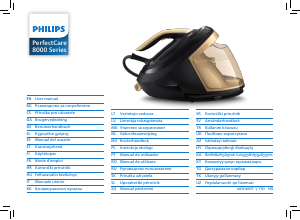 Käyttöohje Philips PSG8040 PerfectCare Silitysrauta