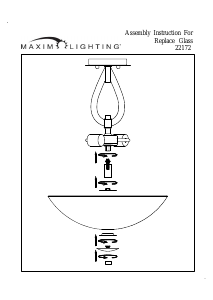 Manuale Maxim 22172SWPC Elan Lampada