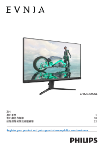 Handleiding Philips 27M2N3500NL Evnia LED monitor