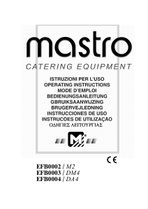 Manual Mastro EFB0002 Coffee Machine