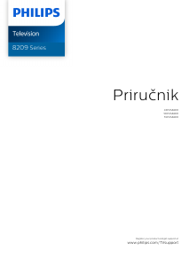 Priručnik Philips 43PUS8209 LED televizor