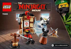 Käyttöohje Lego set 70606 Ninjago Spinjitzu-koulutus