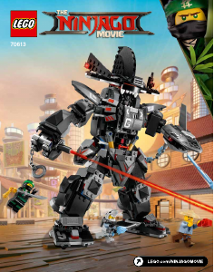 Käyttöohje Lego set 70613 Ninjago Garma-robottimies