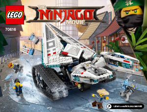 Instrukcja Lego set 70616 Ninjago Lodowy pojazd pancerny