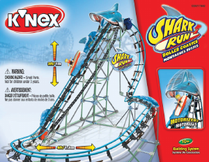 Manual K'nex set 13057 Thrill Rides Shark run