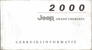 Handleiding Jeep Grand Cherokee (2000)