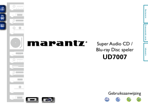 Handleiding Marantz UD7007 Blu-ray speler