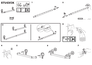 Bedienungsanleitung IKEA STUGVIK Handtuchhalter