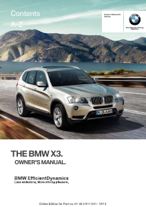 Bruksanvisning BMW X3 (2013)