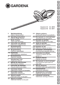 Bedienungsanleitung Gardena EasyCut 42 Heckenschere