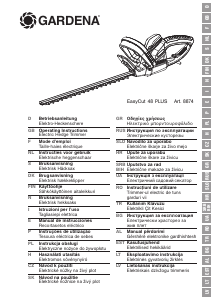 Bedienungsanleitung Gardena EasyCut 48 Plus Heckenschere
