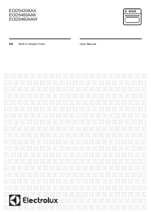 Manual Electrolux EOD5460AAK Oven