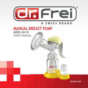Bruksanvisning Dr. Frei GM-10 Bröstpump
