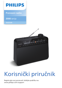 Priručnik Philips TAR2509 Radioprijamnik