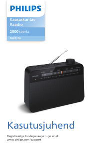 Kasutusjuhend Philips TAR2509 Raadio