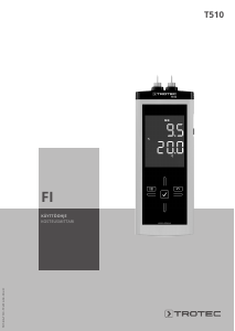 Käyttöohje Trotec T510 Kosteusmittari